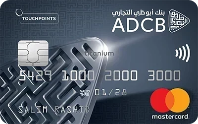 TouchPoints Titanium/ Gold Credit Card product image