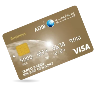 ADIB Business Gold Covered Card card image
