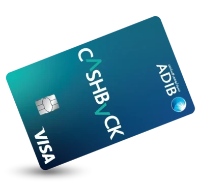 ADIB Visa Cashback Card card image