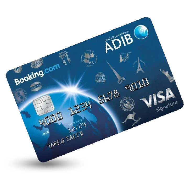ADIB Booking Signature Card card image