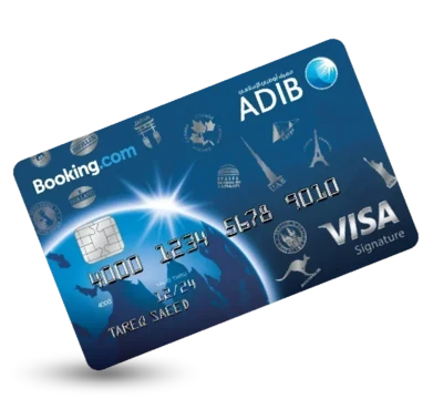 ADIB Booking Signature Card card image