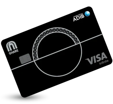 SHARE Visa Infinite Card card image