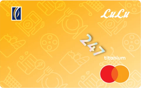LuLu 247 Titanium Credit Card card image