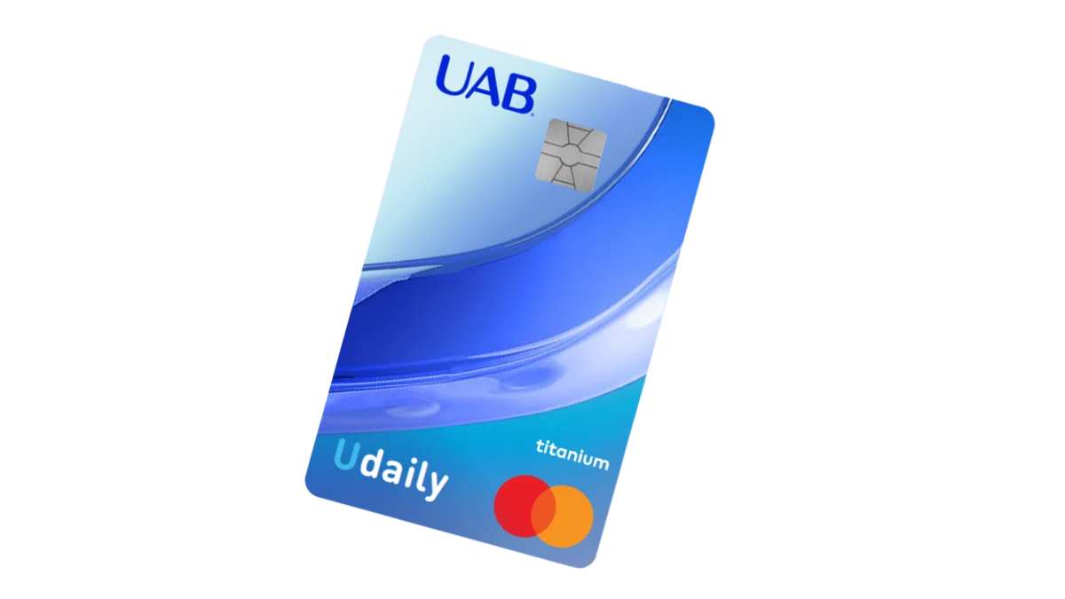 UAB Titanium Credit Card image