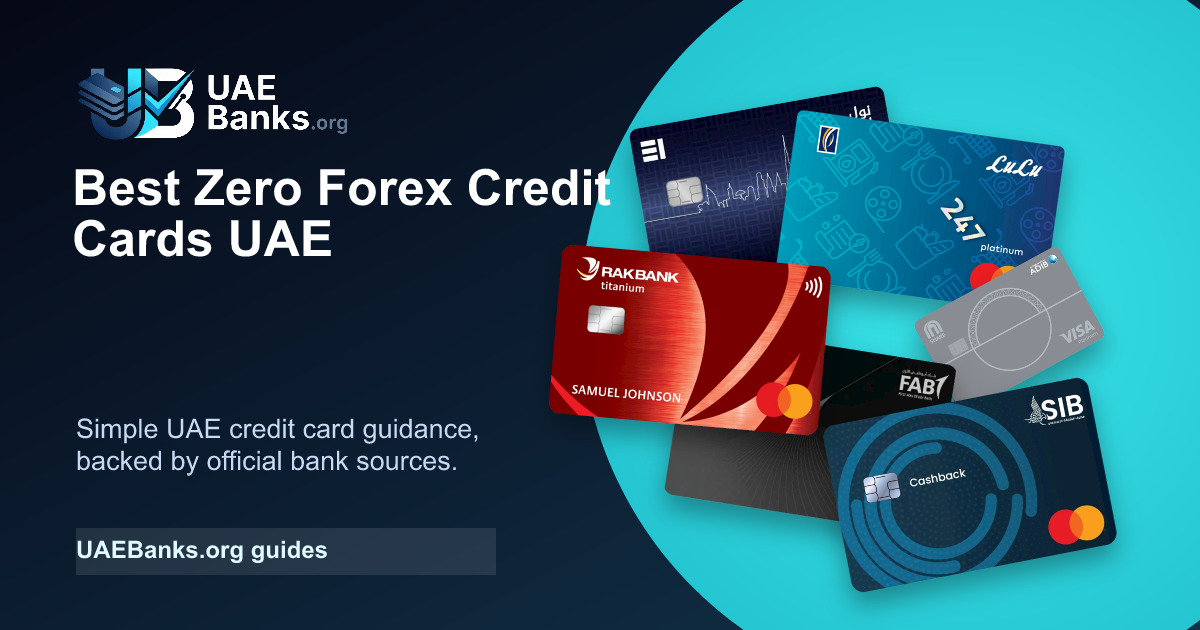 Best Zero Forex Credit Cards UAE guide thumbnail